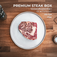 Steak-Box PREMIUM (4 Personen / VERSANDKOSTENFREI)