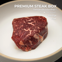 Steak-Box PREMIUM (4 Personen / VERSANDKOSTENFREI)