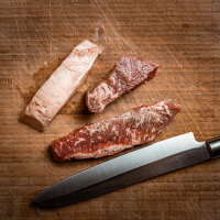 Wagyu-F1 Rumpsteak SALE 366g Weniger marmoriert
