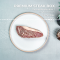 Steak-Box PREMIUM (2 Personen / VERSANDKOSTENFREI) Rumpsteak & Maldon Salz