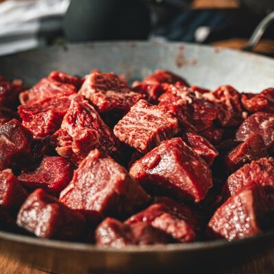 Wagyu-F1 Gulasch